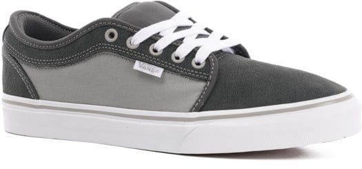 Vans Skate Chukka Low Shoes - dark grey/white - view large
