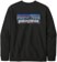 Patagonia P-6 Logo Uprisal Crew Sweatshirt - black - reverse