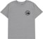 RVCA Tipsy Toucan T-Shirt - cool grey heather - front