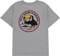 RVCA Tipsy Toucan T-Shirt - cool grey heather - reverse