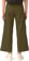 Dickies Women's Crop Cargo Pants - stonewashed military green - reverse