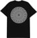Spitfire Classic Swirl T-Shirt - black/white - reverse