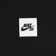Nike SB HD Box Logo Hoodie - black - front detail
