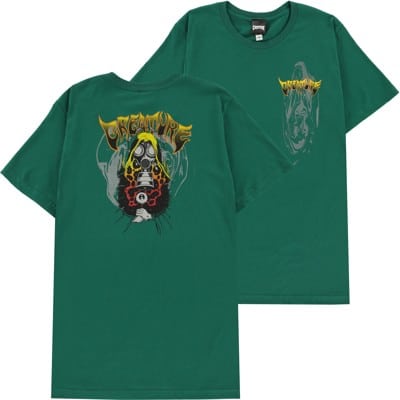 Creature Gasmask Tripz Premium T-Shirt - evergreen - view large
