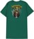 Creature Gasmask Tripz Premium T-Shirt - evergreen - reverse