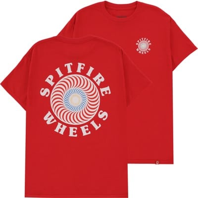 Spitfire OG Classic Fill T-Shirt - red/multi-color - view large