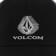 Volcom Ray Stone Snapback Hat - black - front detail