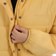 Volcom Women's Not Enuff Puff Jacket - dust gold - alternate detail