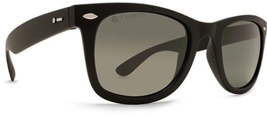 Dot Dash Plimsoul Polarized Sunglasses - black satin/grey polar lens - view large