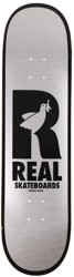 Real Renewal Doves 8.25 PP Skateboard Deck - silver