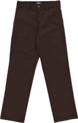 Dickies Regular Straight Skate Pants - chocolate brown