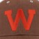 WKND Eddy Trucker Hat - brown - front detail