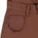 WKND Tubes Shorts - washed brown - front detail