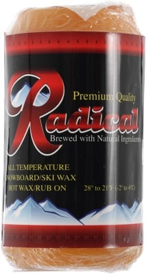 One MFG Beer All-Temp Snowboard Wax - orange - view large