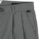 Volcom Briqlayer Pleat Pants - dark slate - front detail
