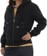 Dickies Women's Duck Canvas Textured Fleece Lined Jacket - stonewashed black - alternate front