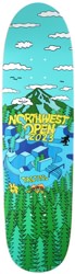 Tactics Northwest Open 2023 8.6 ATB Shape Skateboard Deck
