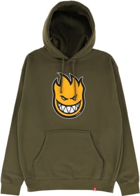 Spitfire Bighead Fill Hoodie - army/gold-black - view large