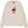 Welcome Diver Embroidered Pigment-Dyed Crew Sweatshirt - moon