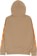 Spitfire Old E Bighead Fill Sleeve Hoodie - sandstone/gold-red - reverse