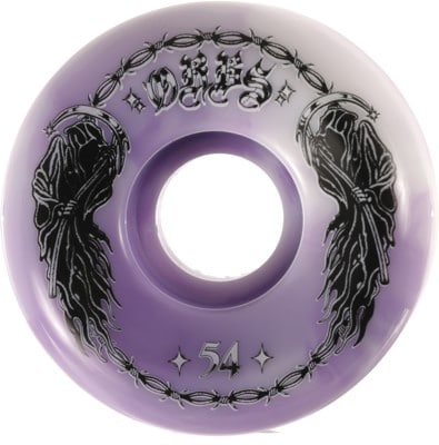 Orbs Specters Skateboard Wheels - purple/white swirl (99a) - view large