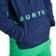 Burton Kids Frostner 2L Anorak Jacket - dress blue/galaxy green - detail