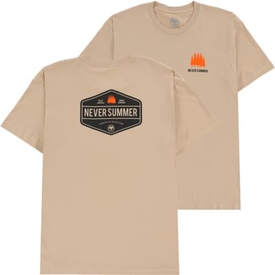 Never Summer Workwear 2 T-Shirt - sand - view large
