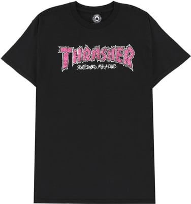 Thrasher Brick T-Shirt - black - view large