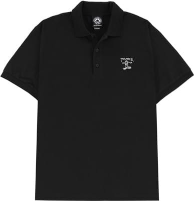 Thrasher Little Gonz Embroidered Polo Shirt - black - view large