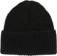 Jones Anchorage Recycled Beanie - stealth black - reverse