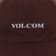 Volcom Outside In Rev Strapback Hat - rinsed black - 1 front detail