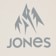 Jones Truckee Organic T-Shirt - mineral gray - front detail