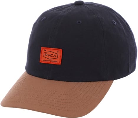 RVCA Chainmail Strapback Hat - indigo - view large