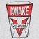Venture Awake T-Shirt - ash grey/red - front detail