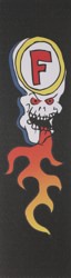 Skull Fire Graphic Skateboard Grip Tape