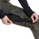 Volcom Women's Swift Bib Overall Pants - cloudwash camo - vent zipper