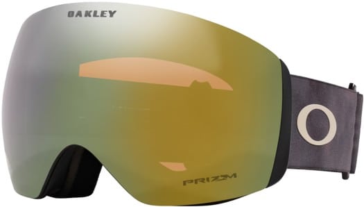 Oakley Flight Deck L Goggles - grey smoke/prizm sage gold iridium lens - view large