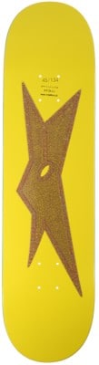 Carpet Bizzaro Rhinestone 8.38 Skateboard Deck - yellow - view large