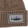 Patagonia Brodeo Beanie - fitz roy trout patch: ash tan - detail