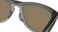 Oakley Frogskins Range Sunglasses - matte grey smoke/prizm ruby lens - detail