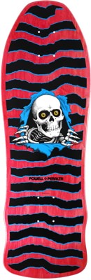 Powell Peralta Ripper 9.75 Geegah Skateboard Deck - red stain - view large