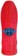 Powell Peralta Ripper 9.75 Geegah Skateboard Deck - red stain - top