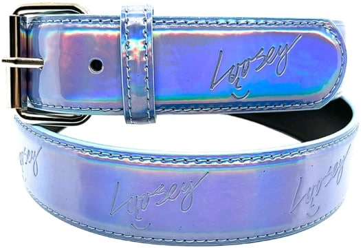 Loosey Holographic Belt - holo baby blue - view large