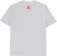 April High Density T-Shirt - heather grey - reverse
