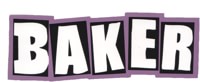 Baker Brand Logo Sticker - purple