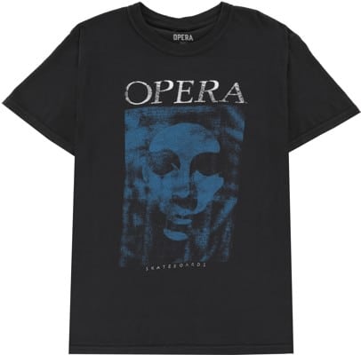 Opera Mask Vintage T-Shirt - black - view large