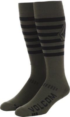 Volcom Kootney Light Weight Snowboard Socks - military - view large
