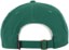 Cleaver C Rip Strapback Hat - dark green - reverse