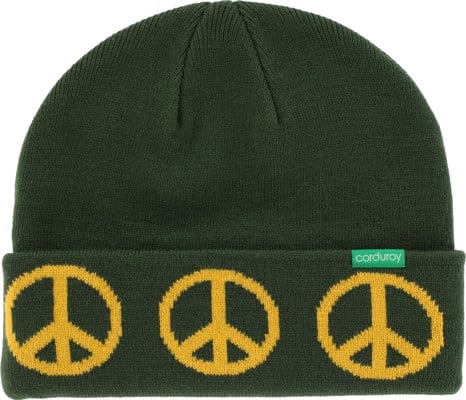 Corduroy One World Beanie - green - view large