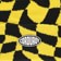 Corduroy Wavy Check Beanie - yellow - front detail